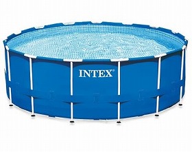 �ƒ�p��^�r�j�[���v�[���ˊی^�t���[���v�[�� - INTEX�А� �ی^���^���t���[���v�[�� 457cm�~91cm